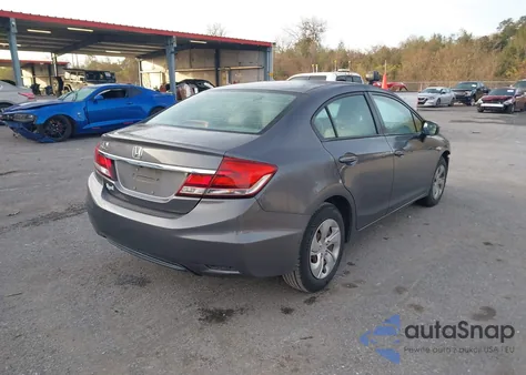 2015 Honda Civic Lx из США, поврежденный, VIN 2HGFB2F55FH561559